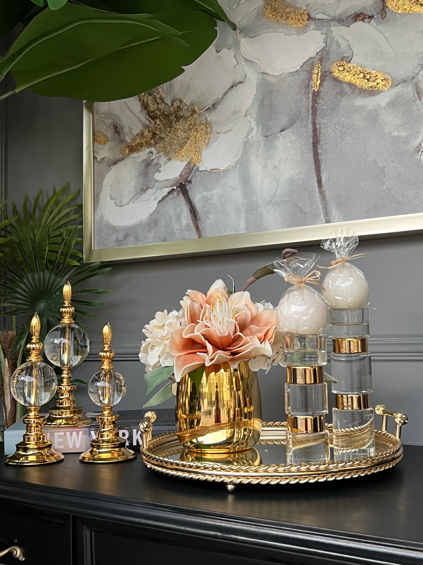 Alem Dekor Gold 3 lü
