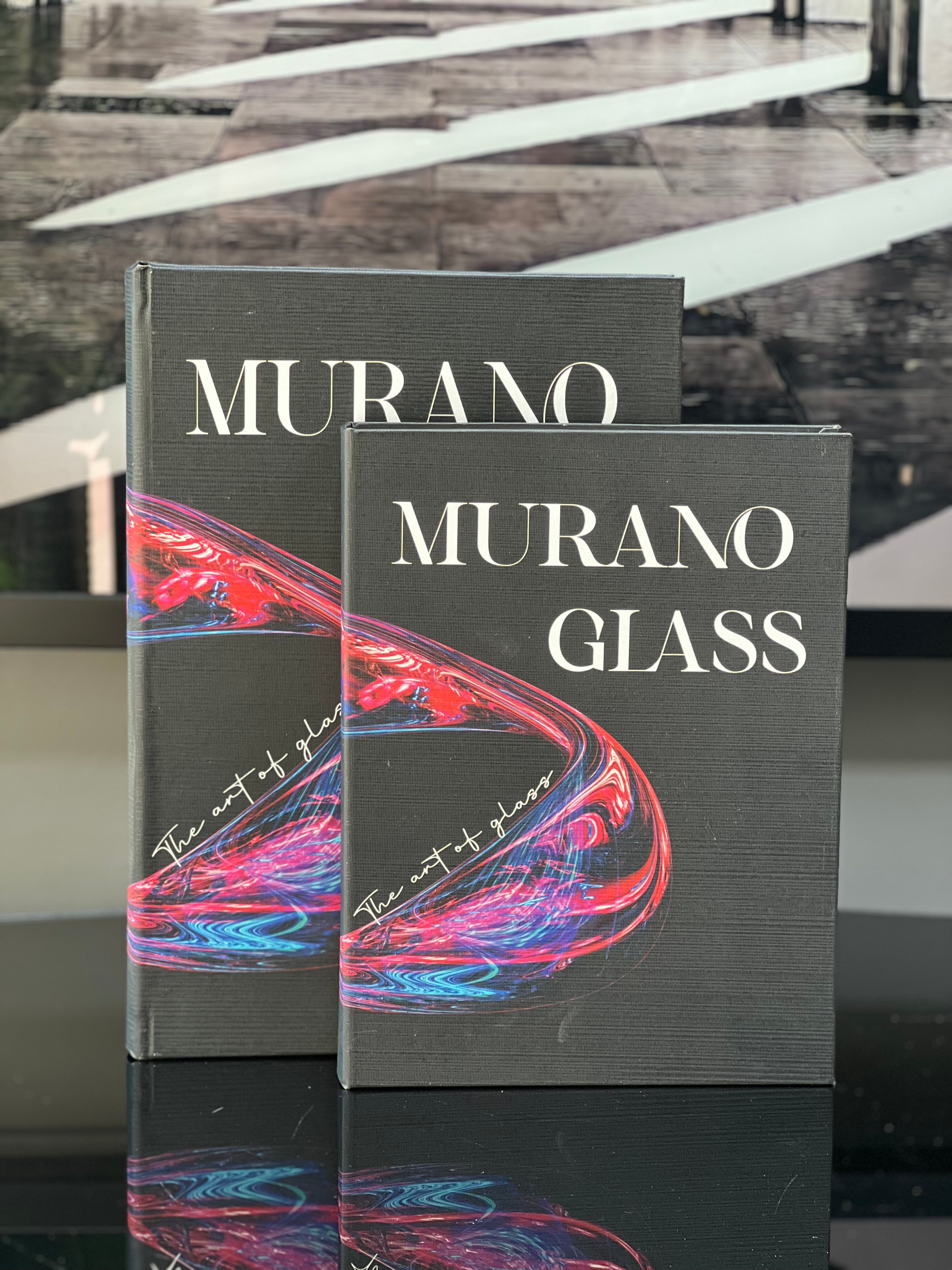 Kitap Kutu  Murano Glass 2 li